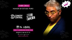 Cena y monologo Madrid