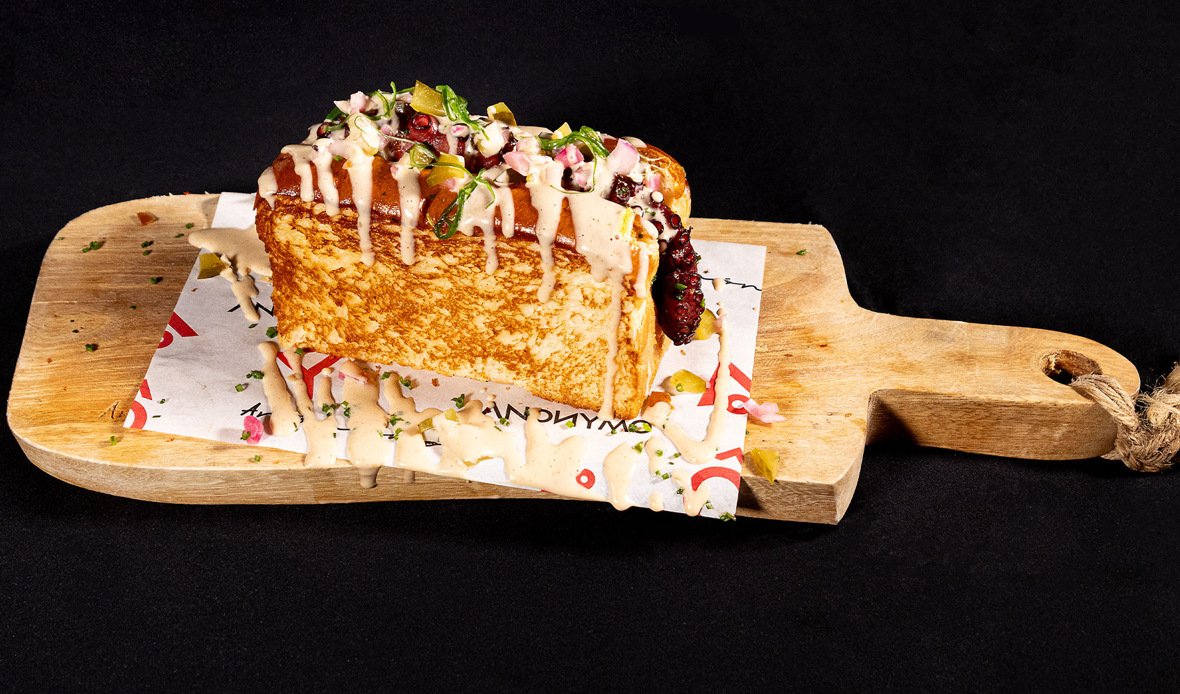 BRIOCHE DE PULPO ORIENTAL