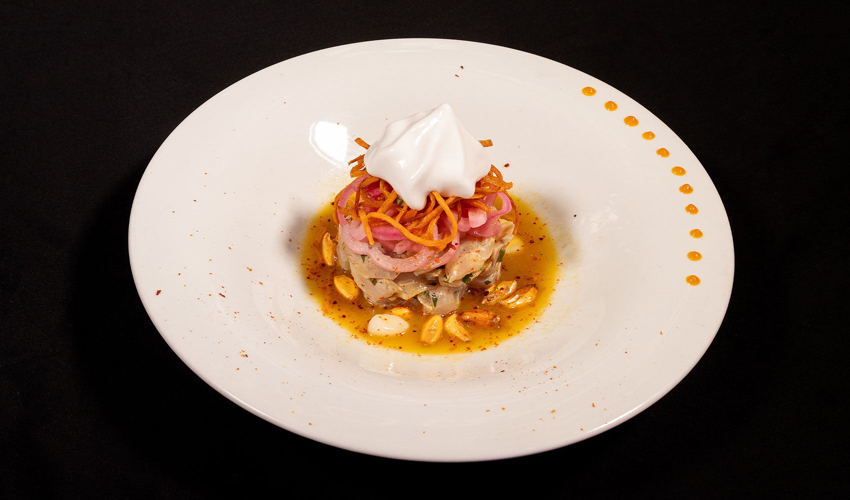 Ceviche de corvina
